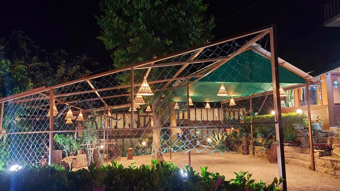 Stream-side garden party at Varkis Munnar